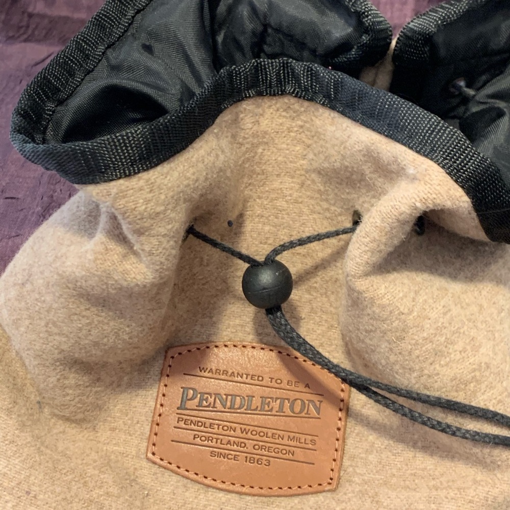 Pendleton wool backpack